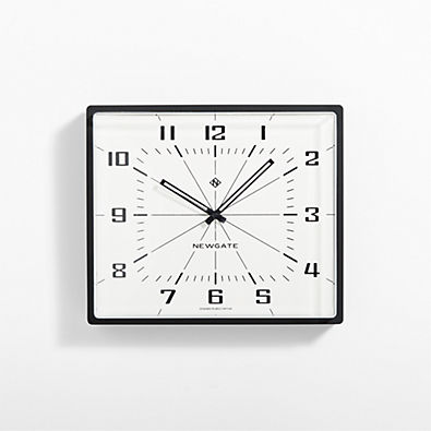 View Newgate Box Office Square Wall Clock details