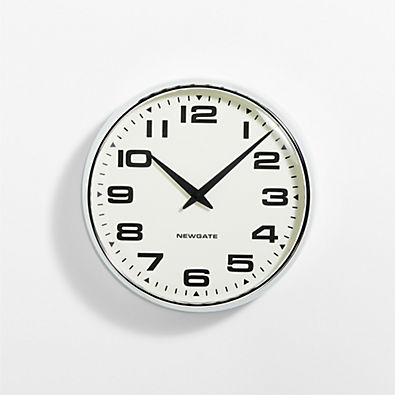 View Newgate Superstore Chrome Wall Clock details