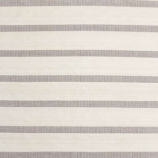 Newport Performance Wool-Blend Handwoven Iron Grey Area Rug
