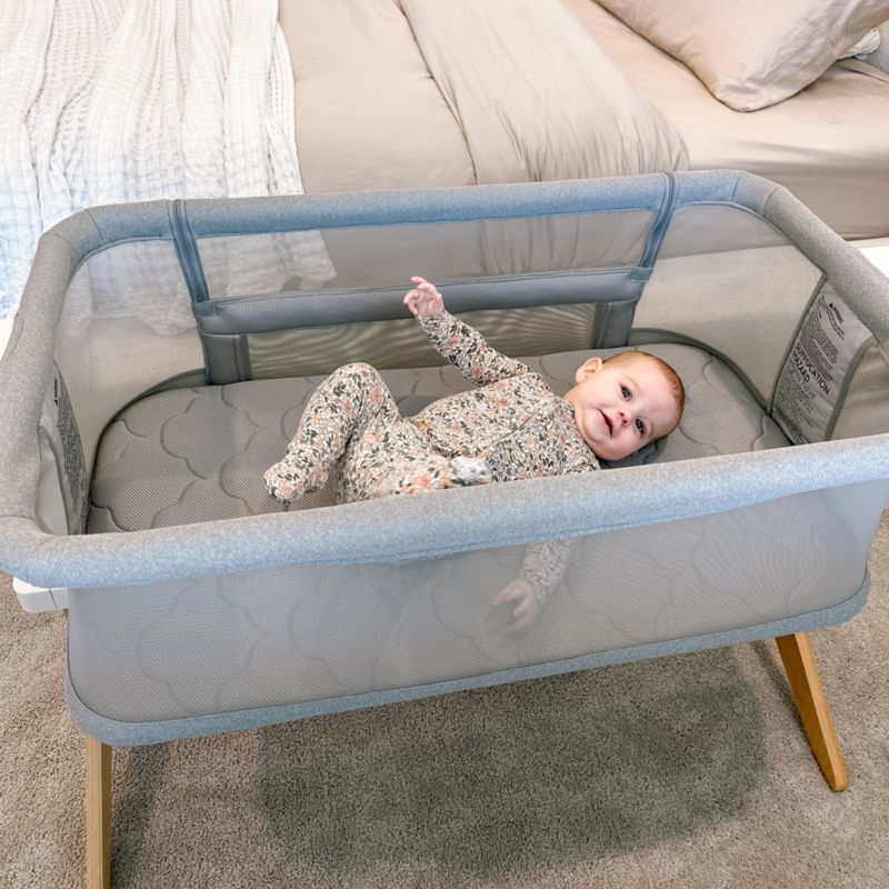 Newton Baby Grey Bassinet and Bedside Sleeper - image 2 of 6