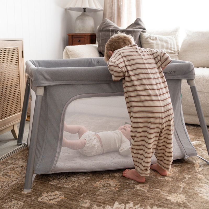 Newton Baby Grey Compact Travel Crib and Play Yard - image 1 of 8