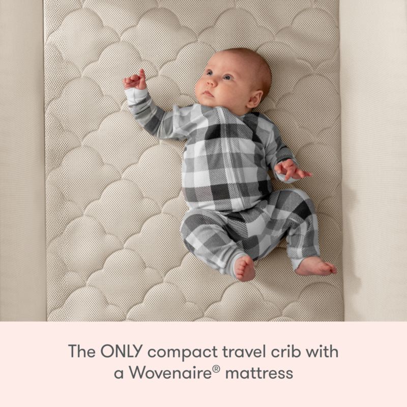 Newton Baby Sandstone Beige Compact Travel Crib and Play Yard - image 4 of 7