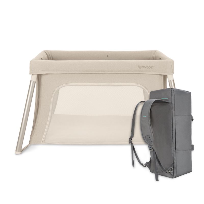 Newton Baby Sandstone Beige Compact Travel Crib and Play Yard - image 3 of 7