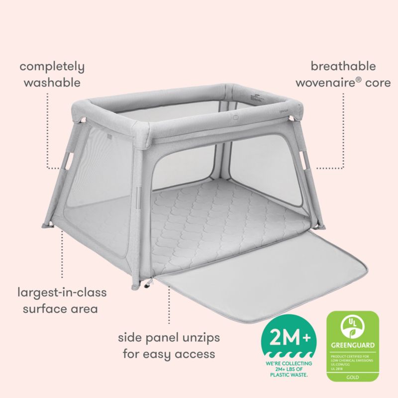 Newton Baby Grey Deluxe Travel Crib and Play Yard - image 6 of 8