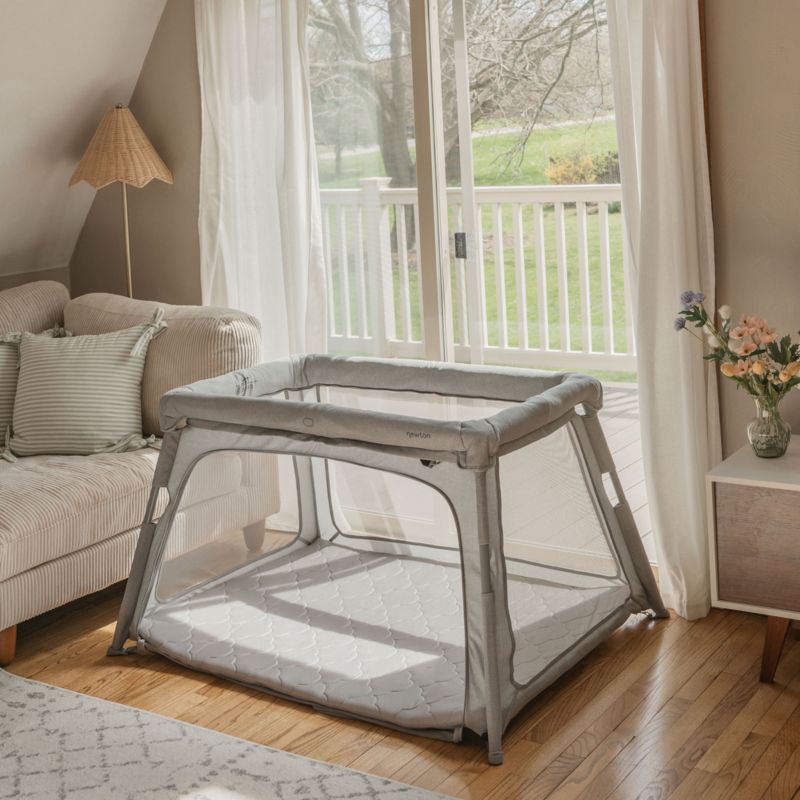 Newton Baby Grey Deluxe Travel Crib and Play Yard - image 1 of 8