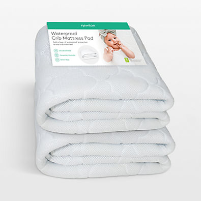 View Newton Baby Set of 2 Waterproof Breathable Crib Mattress Pads details