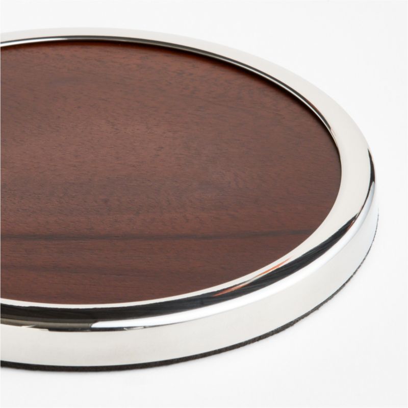 Nightcap Wood & Metal Coasters, Set of 4 - image 2 of 5