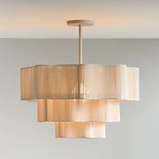 Seguin Brushed Brass Metal Floor Lamp