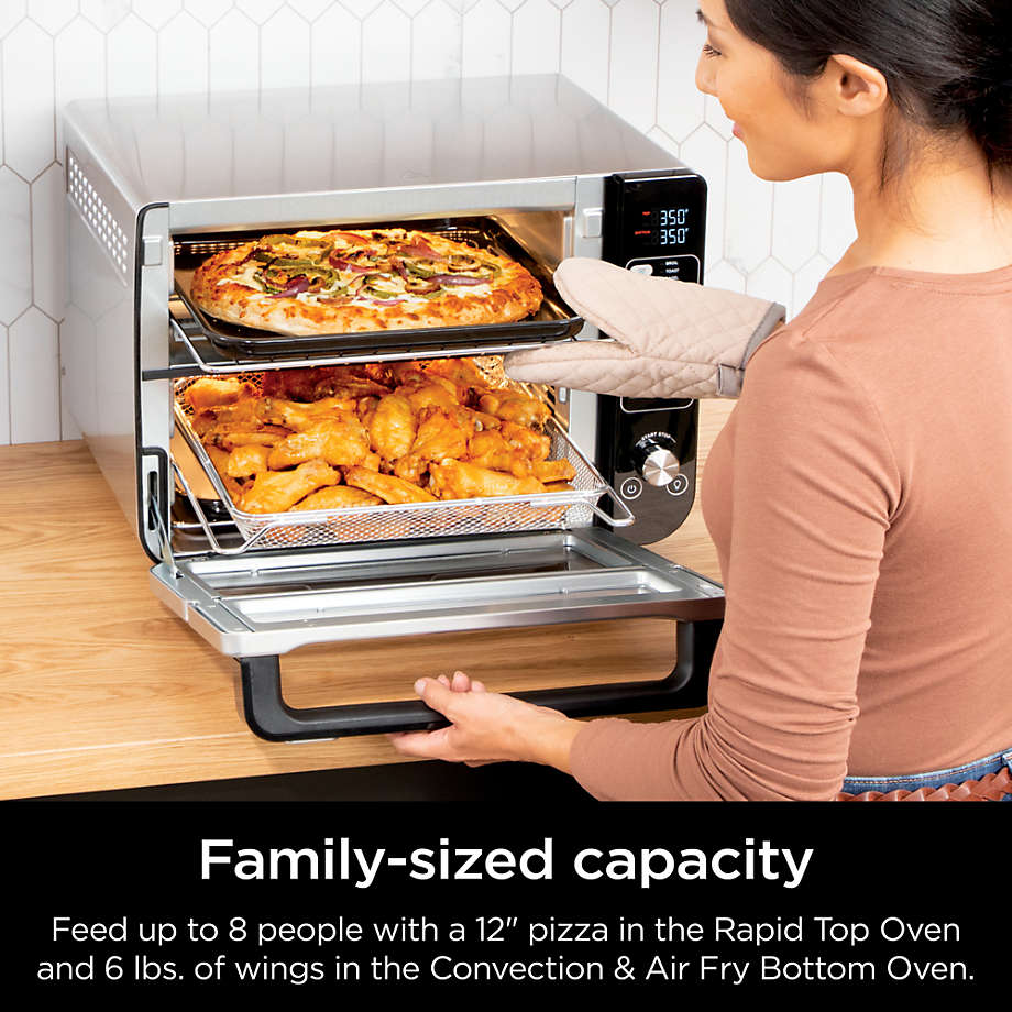 Ninja® 12-in-1 Double Oven with FlexDoor™ Ovens - Ninja