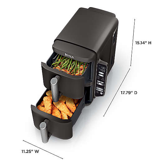 Ninja ® DoubleStack 8-Qt. & 2-Basket Air Fryer