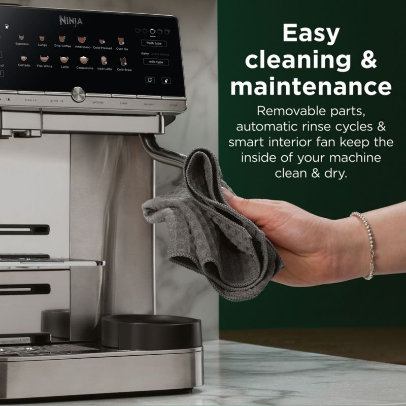 Ninja ® Auto Barista Pro Fully Automatic Espresso Machine in Midnight Mocha - image 4 of 9