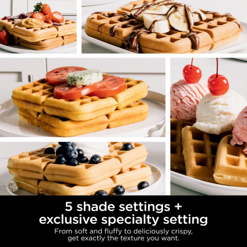 Ninja ® Belgian Waffle Maker PRO Neverstick™ - image 2 of 10
