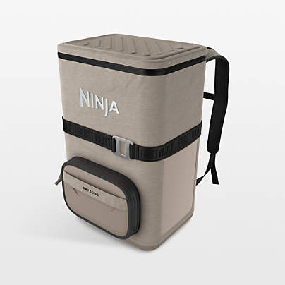 Ninja ® FrostVault™ Go 36-Can Backpack Soft Cooler with Cold Dry Zone in Birch Beige