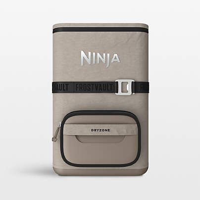 Ninja ® FrostVault™ Go 24-Can Backpack Soft Cooler with Cold Dry Zone in Birch Beige