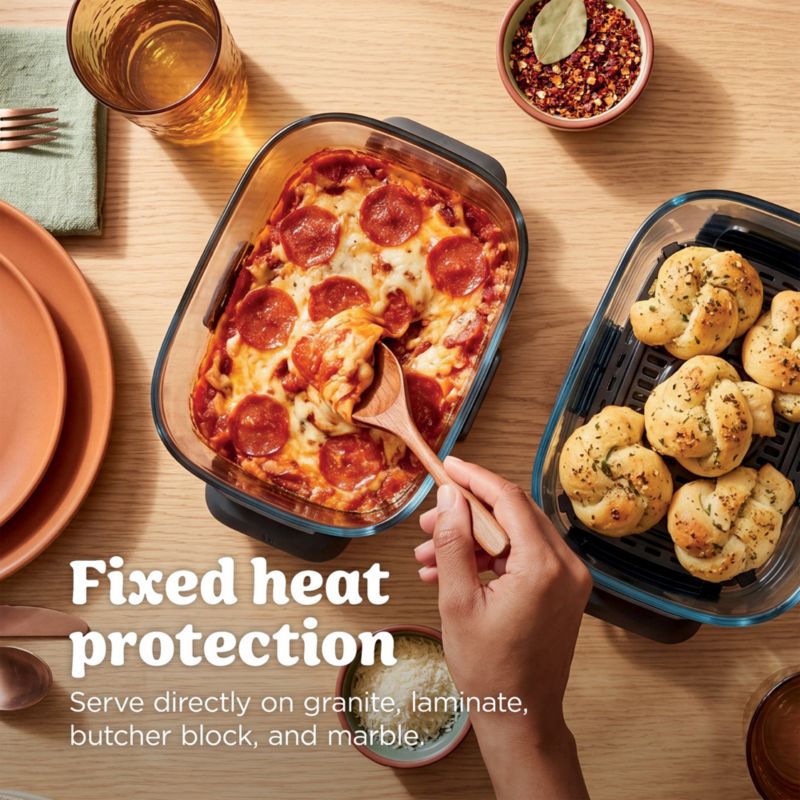 Ninja Crispi® DualZone™ Dual Basket Glass Air Fryer in Bone - image 9 of 10