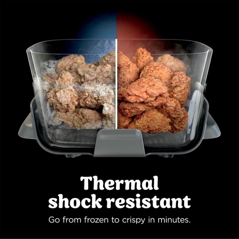 Ninja Crispi® DualZone™ Dual Basket Glass Air Fryer in Bone - image 5 of 10