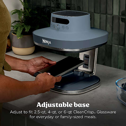 Ninja ® Crispi™ Pro Glass Air Fryer Cooking Station in Cyberspace