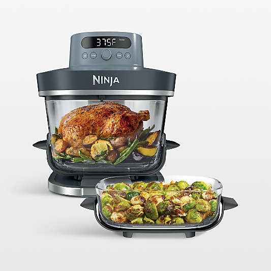 Ninja ® Crispi™ Pro Glass Air Fryer Cooking Station in Cyberspace