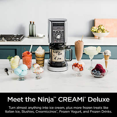 Ninja CREAMi Breeze Ice Cream, Gelato, Milkshake, Sorbet, Smoothie Bowl &  Lite Ice Cream Maker, 7 One-Touch Programs & 4 Pints