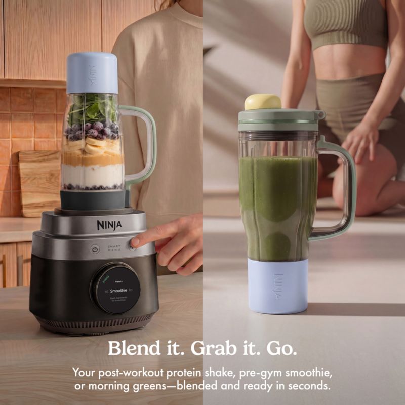 Ninja ® CrushBOSS ™ 3-in-1 Kitchen System Blender in Onyx - image 7 of 9
