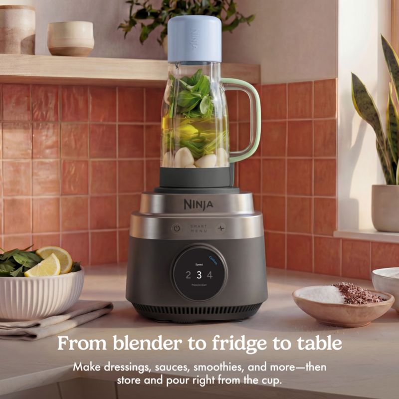 Ninja ® CrushBOSS ™ 3-in-1 Kitchen System Blender in Onyx - image 1 of 9