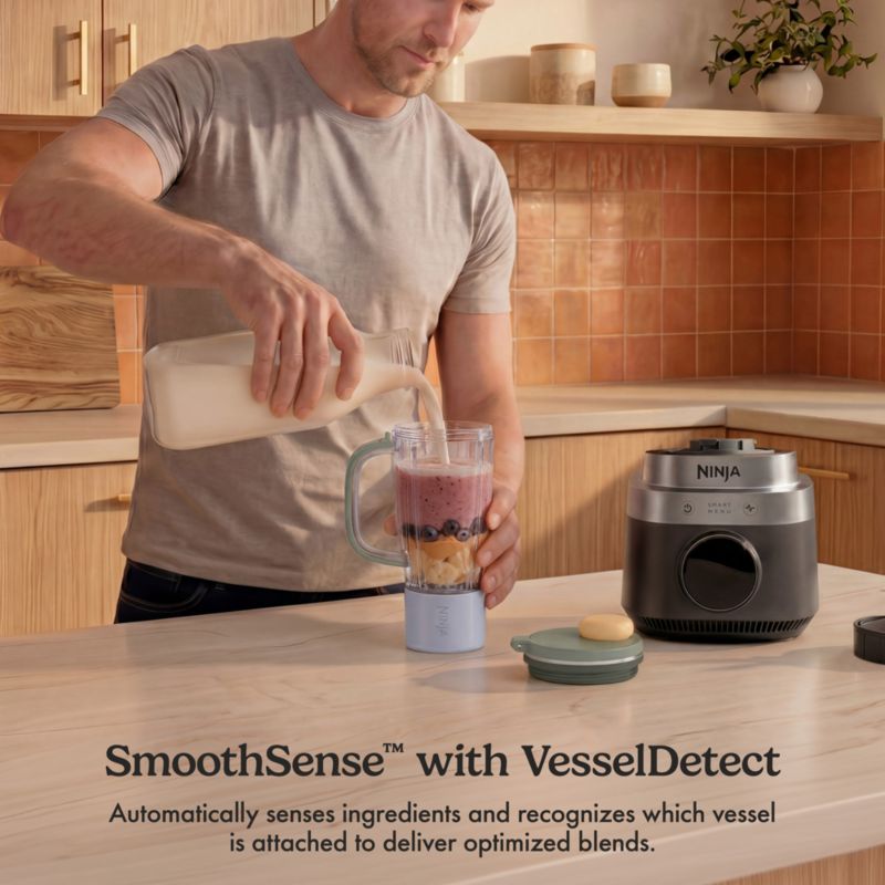 Ninja ® CrushBOSS ™ 3-in-1 Kitchen System Blender in Onyx - image 5 of 9