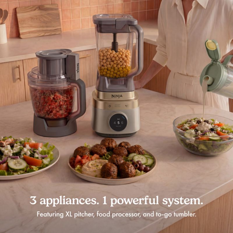 Ninja ® CrushBOSS ™ 3-in-1 Kitchen System Blender in White - image 5 of 8