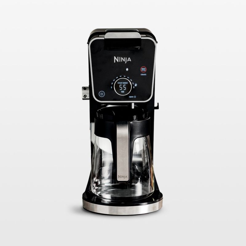 Recertified - Ninja DualBrew Pro Specialty Coffee System 12-Cup Drip Coffee Maker CFP30- Black
