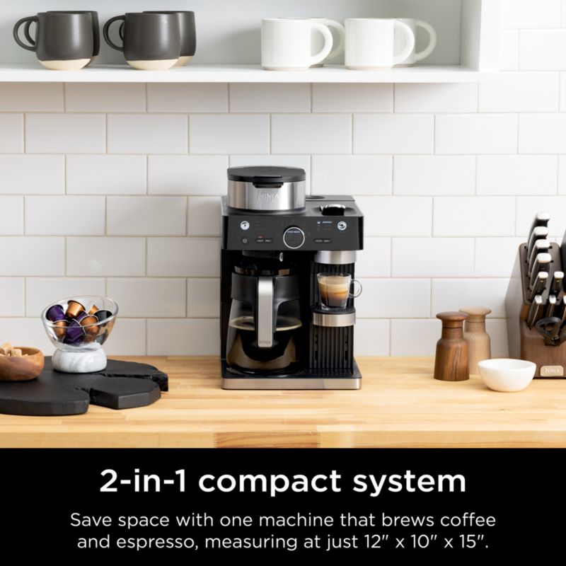 Ninja Espresso & Coffee Barista System + Reviews | Crate & Barrel