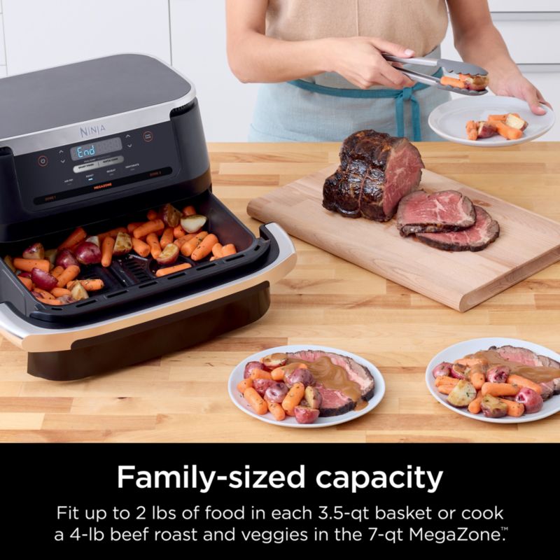 New product? Ninja Foodi 7-in-1 FlexBasket Air Fryer with 11-qt MegaZone  (US, Costco) : r/NinjaFoodi