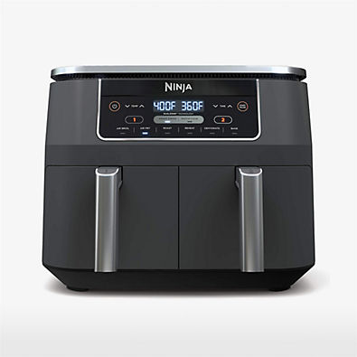 View Ninja Foodi ® 2-Basket 8-Qt. Air Fryer with DualZone Technology details