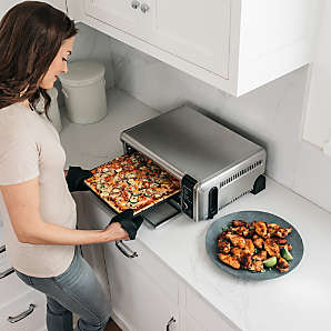 Ninja 12-in-1 Double Air Fry Oven with FlexDoor + Reviews, Crate & Barrel  in 2023