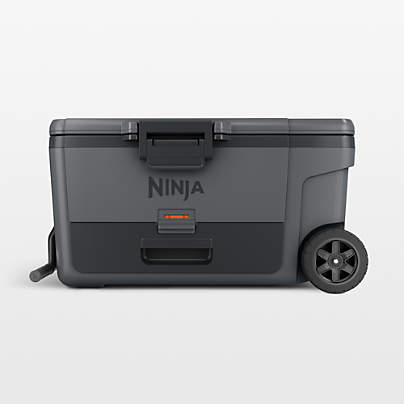 Ninja ® FrostVault™ 65-Qt. Wheeled Cooler with Dry Zone in Charcoal Grey