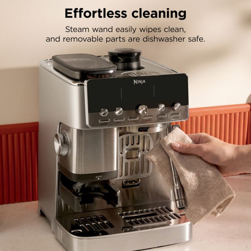 Ninja Luxe™ Café Mini Plus AutoFroth Espresso Machine in Midnight Mocha - image 9 of 9