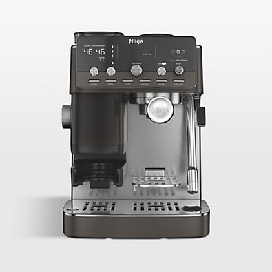 View Ninja Luxe™ Café Mini Plus AutoFroth Espresso Machine in Midnight Mocha details