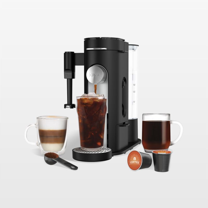 Ninja Coffee Bar, Carafe, Frother, Recipes & Grinder (Renewed