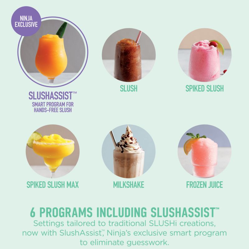 Ninja SLUSHi Max™ Professional Frozen Drink Maker in Mocha - image 8 of 10