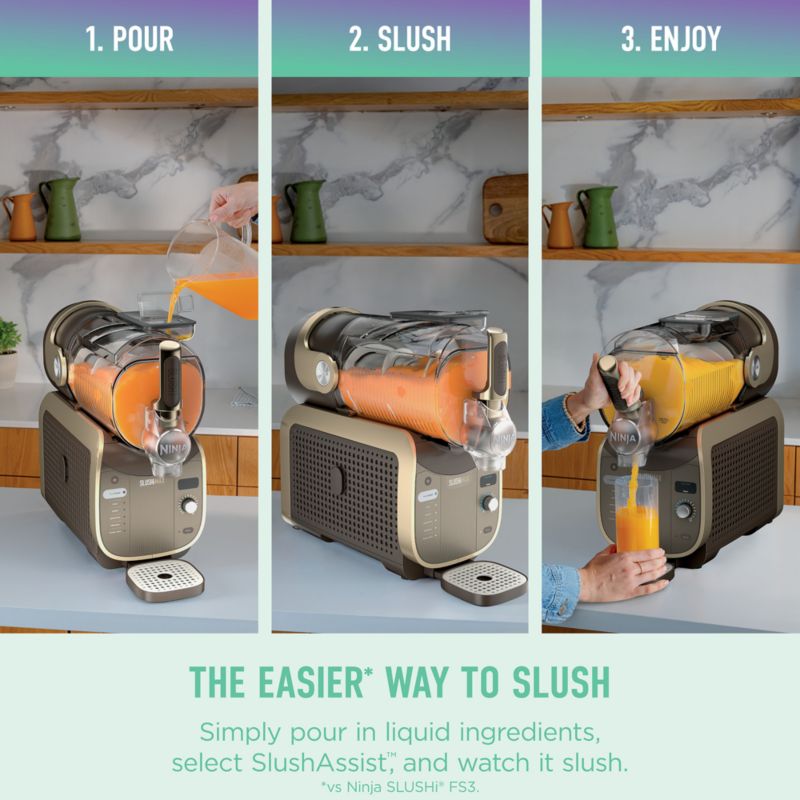 Ninja SLUSHi Max™ Professional Frozen Drink Maker in Mocha - image 6 of 10