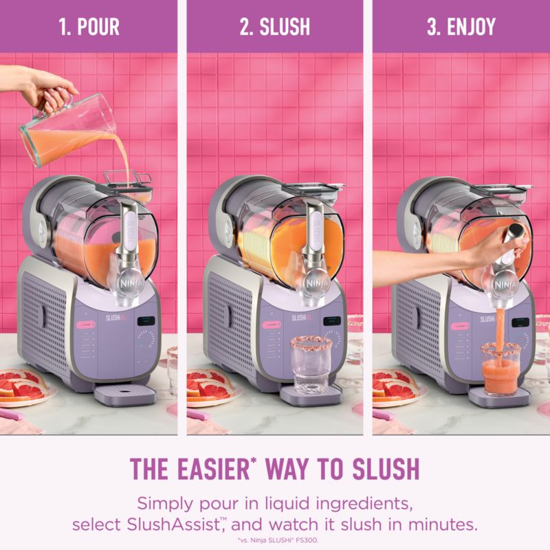 Ninja SLUSHi® XL Smart Frozen Drink Maker in Pink - image 9 of 10