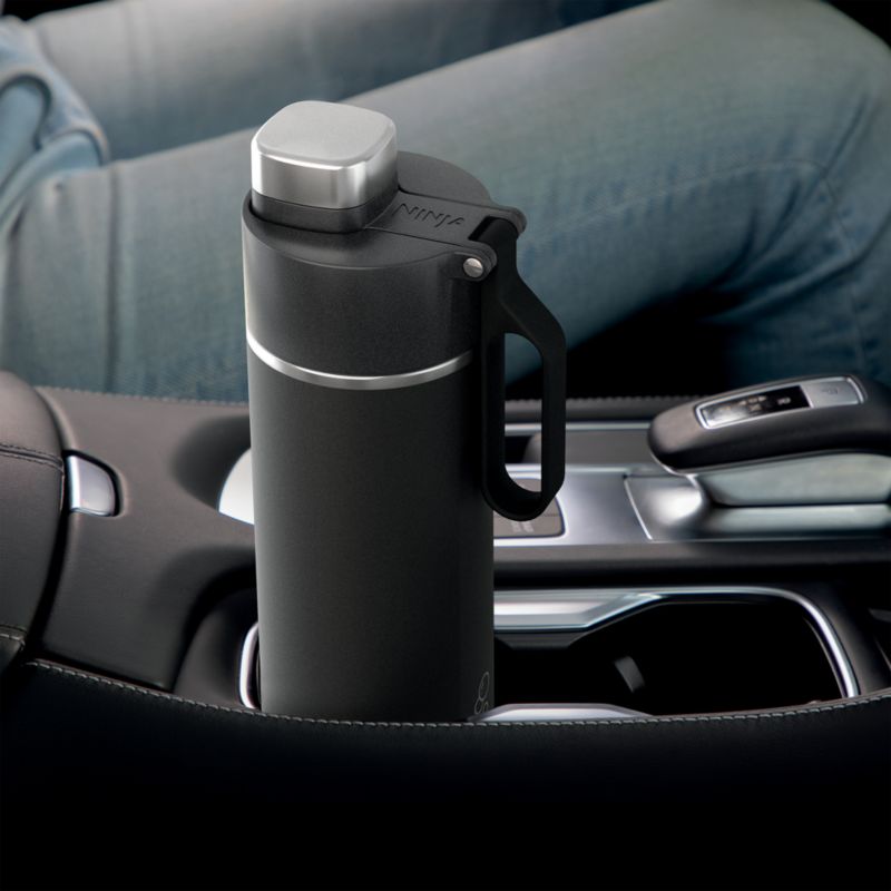 Ninja Thirsti™ 24-Oz. Black Travel Bottle - image 5 of 9