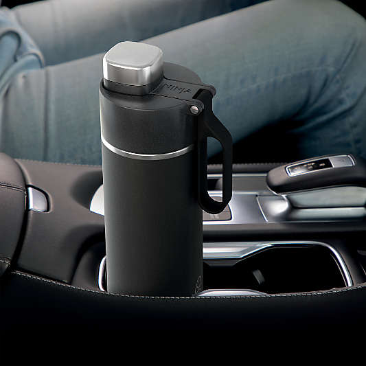 Ninja Thirsti™ 24-Oz. Black Travel Bottle