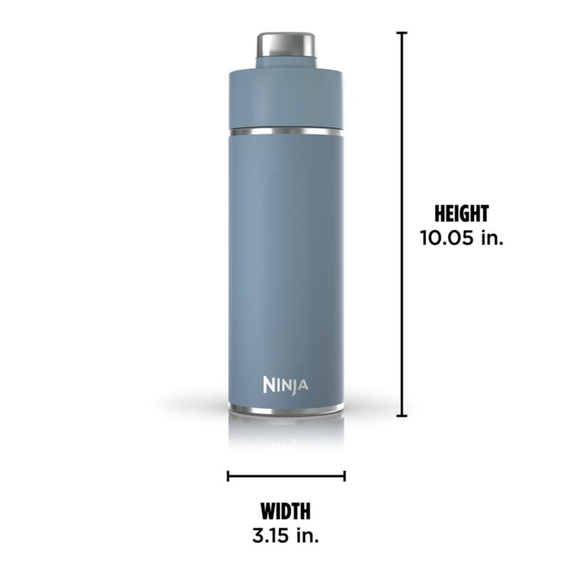 Ninja Thirsti ™ 24-Oz. Blue Travel Bottle - image 5 of 9