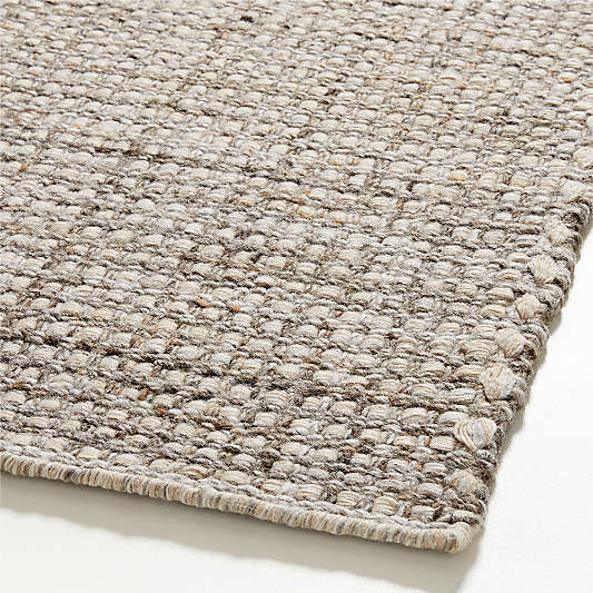 Niseko Performance Handwoven Brown Area Rug