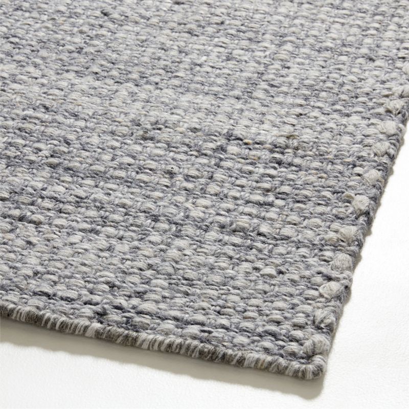 Niseko Performance Handwoven Dark Grey Area Rug 6'x9' - image 4 of 5