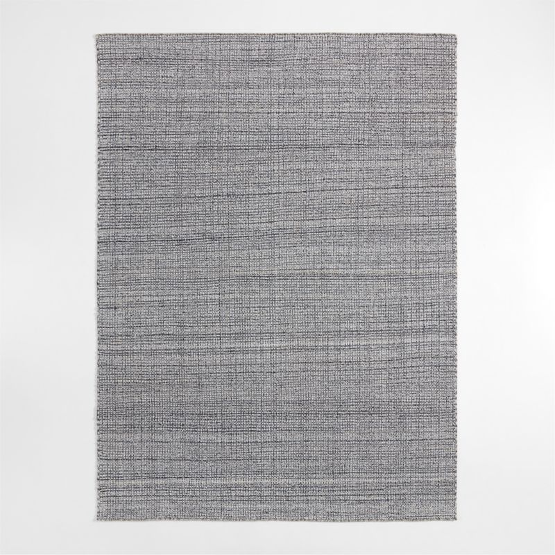 Niseko Performance Handwoven Dark Grey Area Rug 6'x9' - image 2 of 5