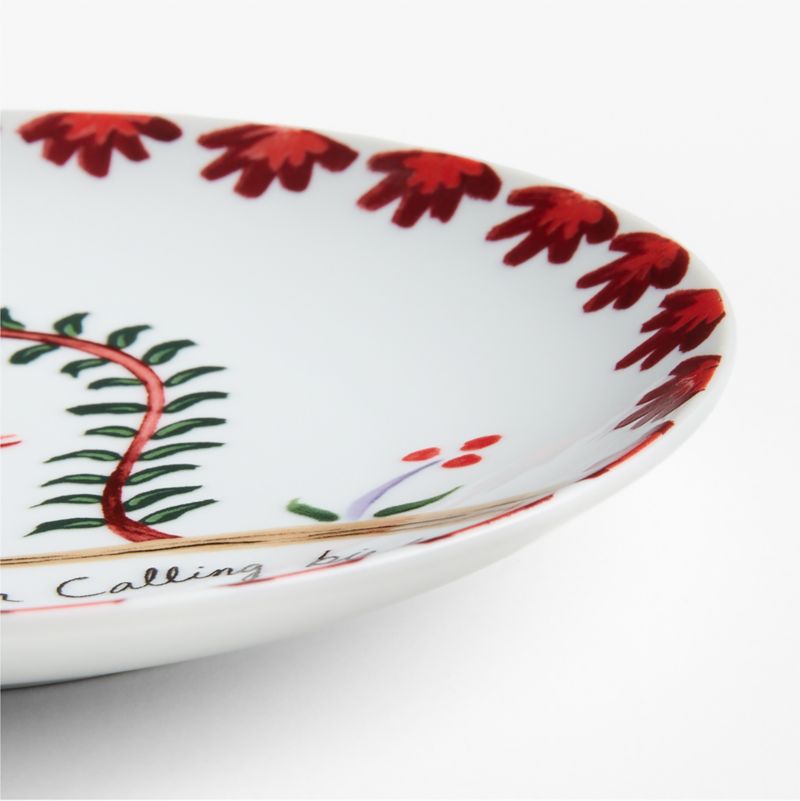 Noel 12 Days of Christmas Appetizer Plates with Stand, Set of 12 - image 3 of 4