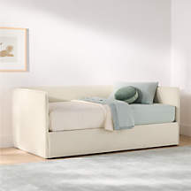 その他 Daybed Malta II Cream Noa Cream Kids Twin Daybed with Storage and Trundle Bed + Reviews