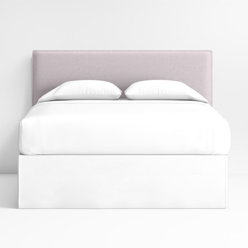 Noa Lilac Upholstered Flange Kids Full Headboard - image 2 of 4