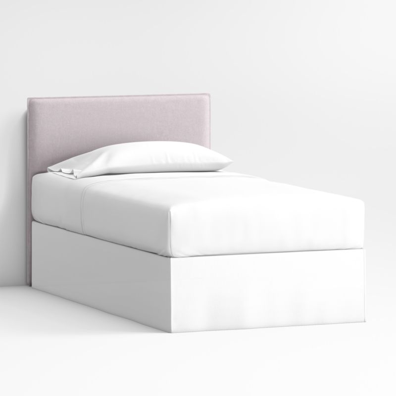 Noa Lilac Upholstered Flange Kids Twin Headboard - image 0 of 3