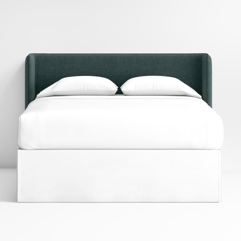 Noa Shelter Jungle Green Upholstered Kids Full Headboard - image 3 of 5